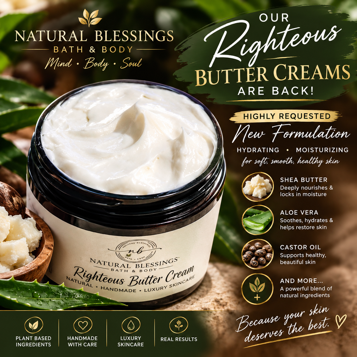 Righteous Butter Cream